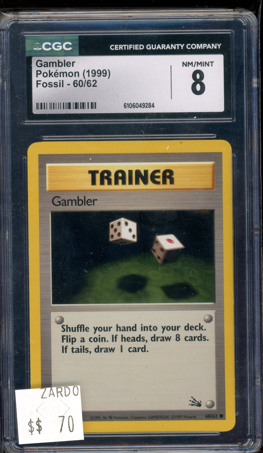 CGC 8 GAMBLER