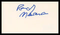 Randy Newman Toy Story Authentic Signed 3x5 Index Card BAS #BV04123
