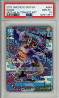 One Piece Graded: Kaido Special Alt art OP04-044 Awakening of the New Era PSA 10