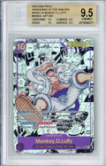 One Piece Graded: Monkey D. Luffy Manga Alt Art OP05-119 Awakening Of A New Era Beckett 9.5