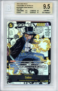 One Piece Graded: Sabo Manga Alt Art OP04-83 Kingdoms Of Intrigue Beckett 9.5
