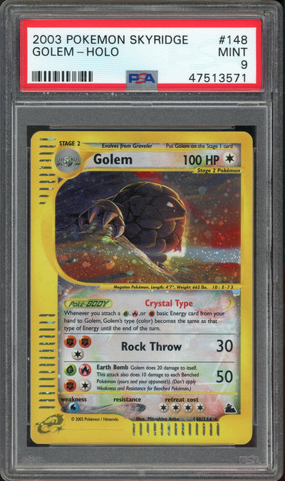 PSA 9 GOLEM-HOLO