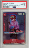 One Piece Graded: Koala P-069 Championship 25-26 Finalist PSA 10