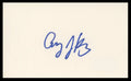 Amy Jo Johnson Power Rangers Authentic Signed 3x5 Index Card BAS #BV59056