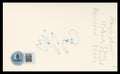 Amy Jo Johnson Power Rangers Authentic Signed 3x5 Index Card BAS #BV59056