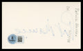 Patrick Macnee The Avengers Authentic Signed 3x5 Index Card BAS #BV59057