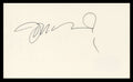 John Taylor Duran Duran Authentic Signed 3x5 Index Card BAS #BV59058