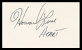 Howard Leese Four Christmases Authentic Signed 3x5 Index Card BAS #BV59029