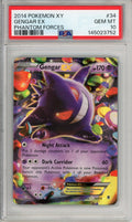Pokemon Graded: Gengar EX 34/119 Phantom Forces (2014) Ultra Rare PSA 10
