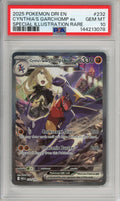 Pokemon Graded: Cynthia's Garchomp ex 232/182 Destined Rivals (2025) SIR PSA 10