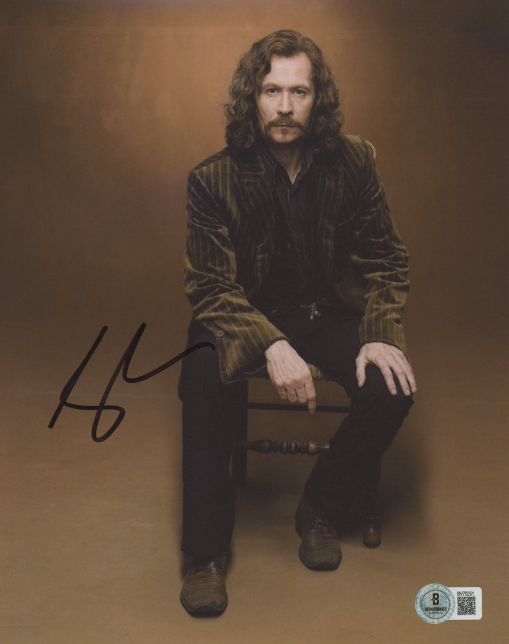 Gary Oldman Harry Potter Azkaban Authentic Signed 8x10 Photo BAS #BV70251