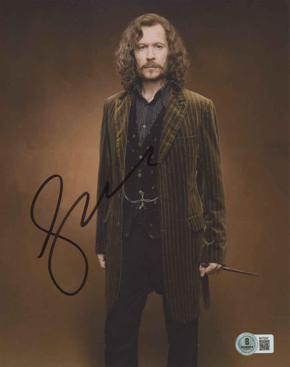 Gary Oldman Harry Potter Azkaban Authentic Signed 8x10 Photo BAS #BV70247