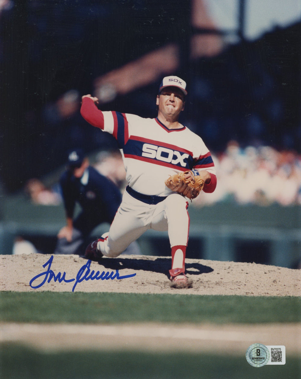 White Sox Tom Seaver Authentic Signed 8x10 Photo Autographed BAS #BV70275