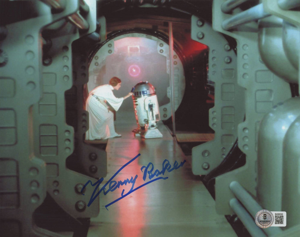 Kenny Baker Star Wars Authentic Signed 8x10 Photo Autographed BAS #BV56530