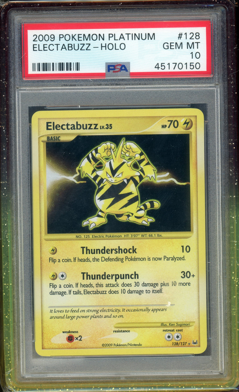 PSA 10 ELECTABUZZ HOLO