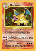 Pokemon Single: Charizard 4/130 Base Set 2 (2000) Holo MP