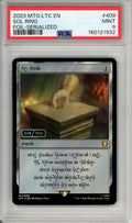 Magic The Gathering Graded: Sol Ring Serialized Lord of The Rings (2023) Foil PSA 9