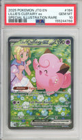 Pokemon Graded: Lillie's Clefairy ex 184/159 Journey Together (2025) SIR Holo PSA 10