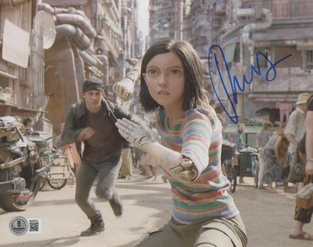 Rosa Salazar Alita: Battle Angel Authentic Signed 8x10 Photo BAS #BV58079