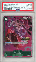 One Piece Graded: Yamato P-008 Championship 2023 Celebration Pack PSA 10