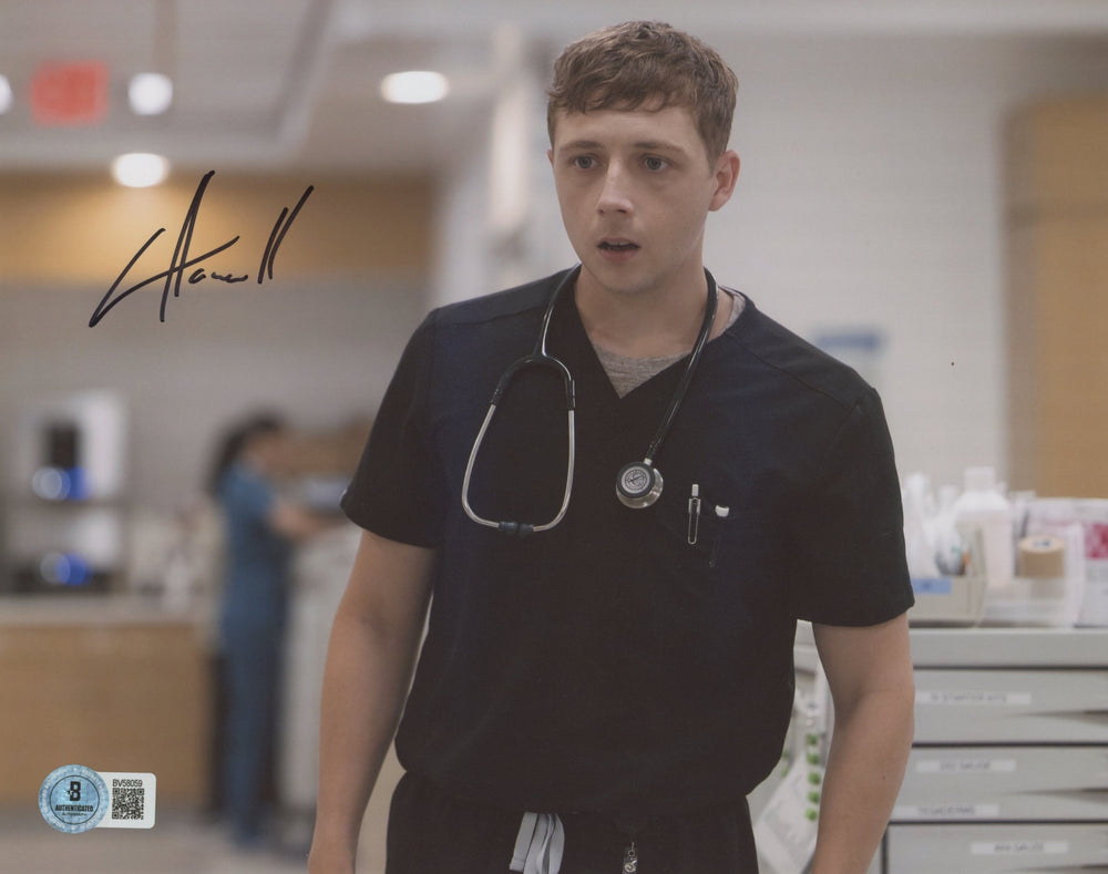 Gerran Howell The Pitt Authentic Signed 8x10 Photo Autographed BAS #BV58059