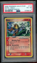 PSA 4 ENTEI-HOLO EX UNSEEN FORCES
