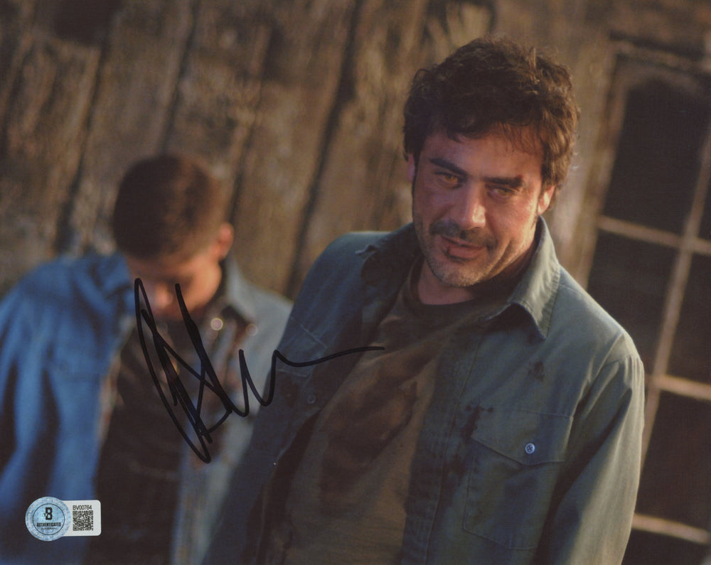 Jeffrey Dean Morgan The Walking Dead Authentic Signed 8x10 Photo BAS #BV00764