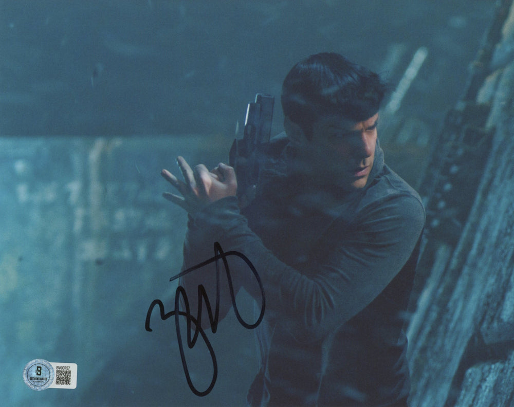 Zachary Quinto Star Trek Into Darkness Authentic Signed 8x10 Photo BAS #BV00757
