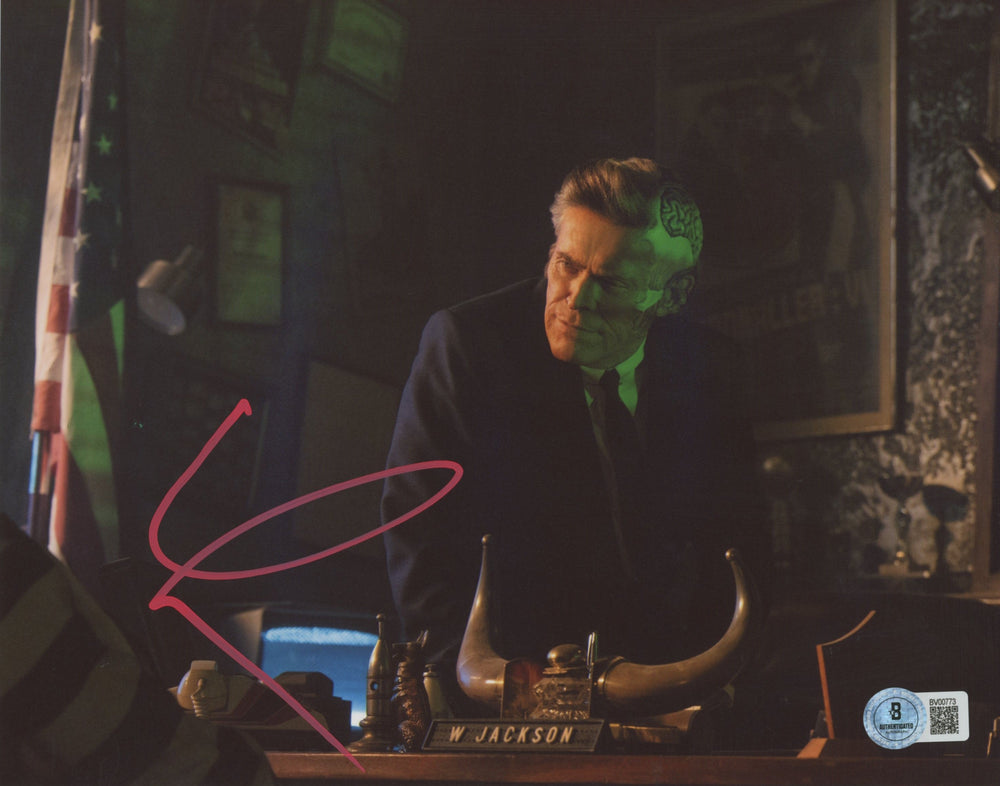 Willem Dafoe Beetlejuice 2 Authentic Signed 8x10 Photo BAS #BV00773