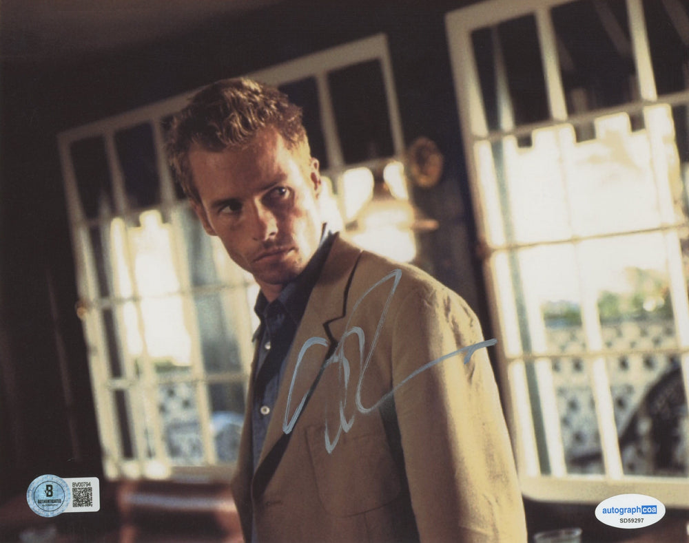 Guy Pearce Memento Authentic Signed 8x10 Photo Autographed BAS #BV00794
