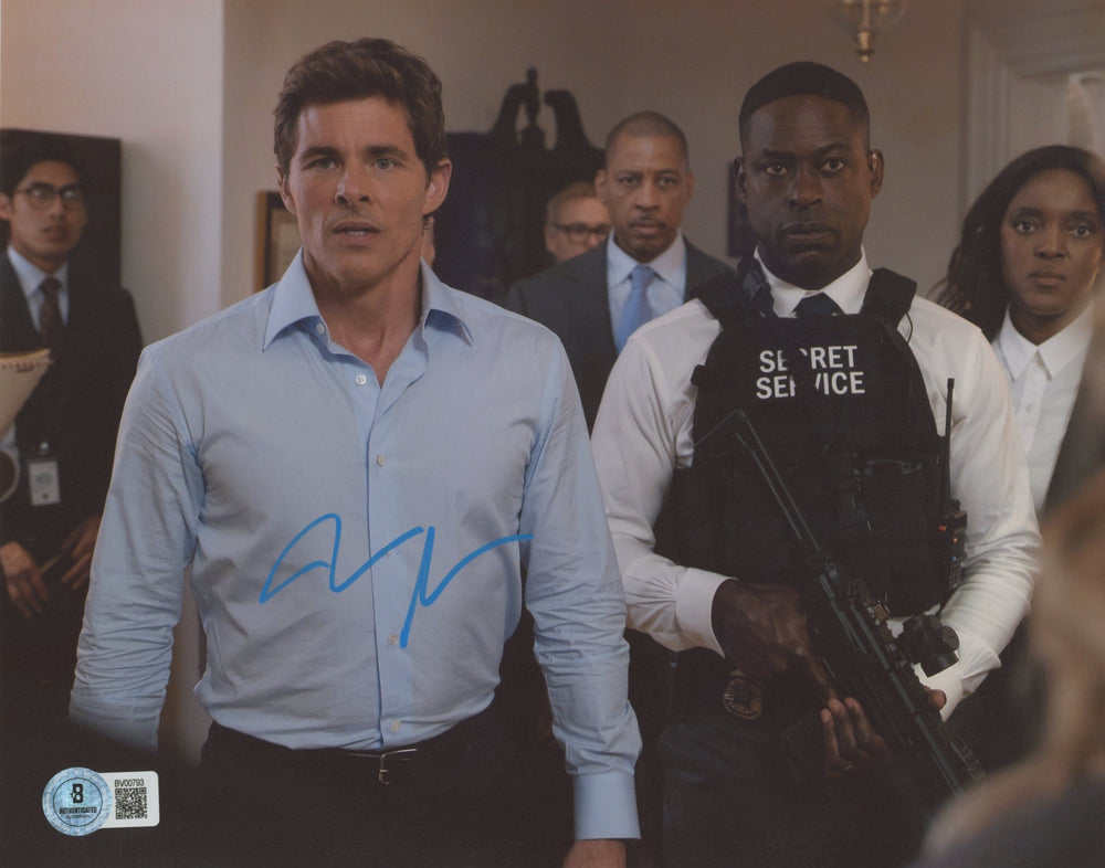 James Marsden Paradise Authentic Signed 8x10 Photo Autographed BAS #BV00793