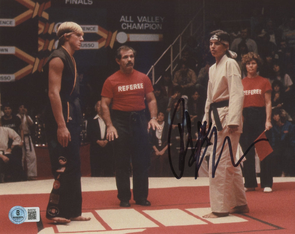 Ralph Macchio The Karate Kid Authentic Signed 8x10 Photo BAS #BV00792
