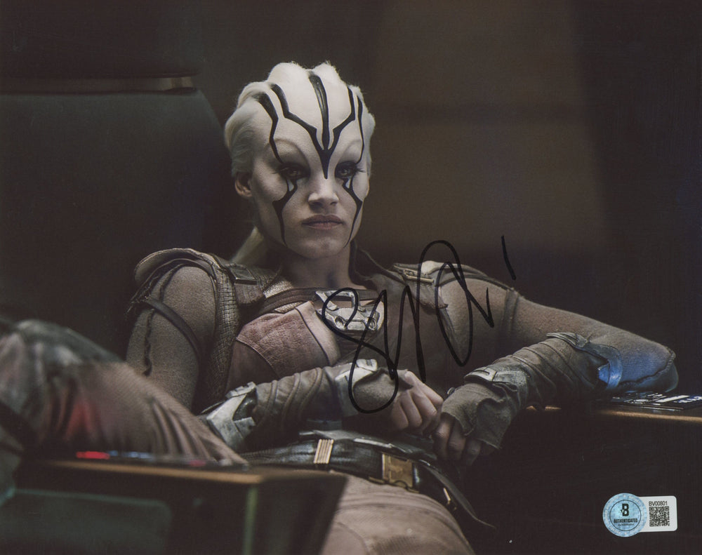 Sofia Boutella Star Trek Beyond Authentic Signed 8x10 Photo BAS #BV00801