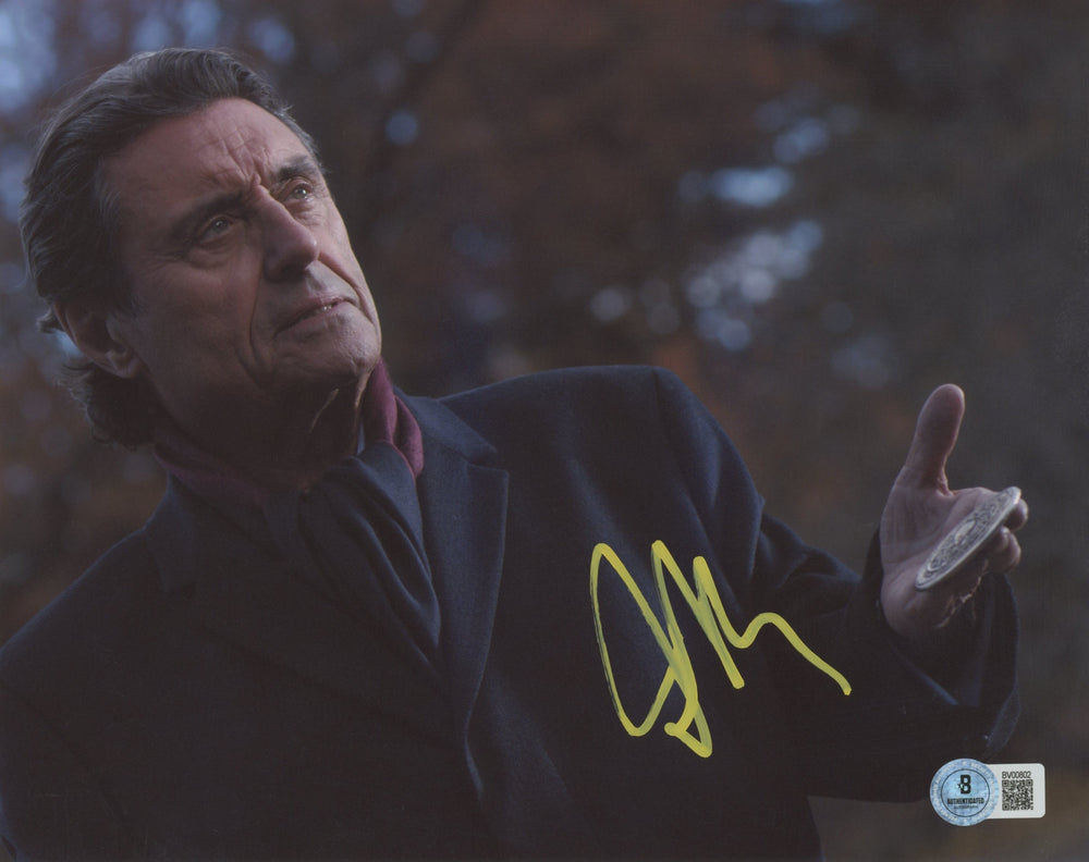 Ian McShane Pirates Of The Caribbean Authentic Signed 8x10 Photo BAS #BV00802