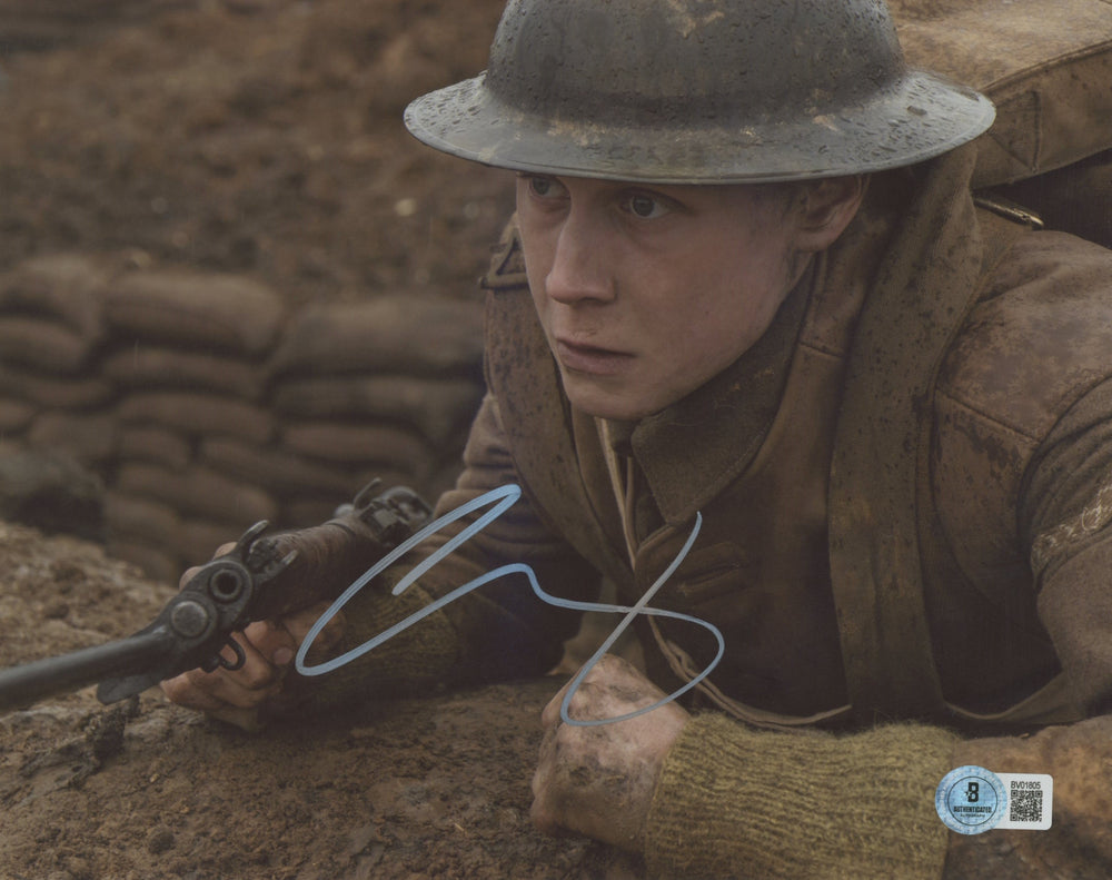 George Mackay 1917 Authentic Signed 8x10 Photo Autographed BAS #BV01805