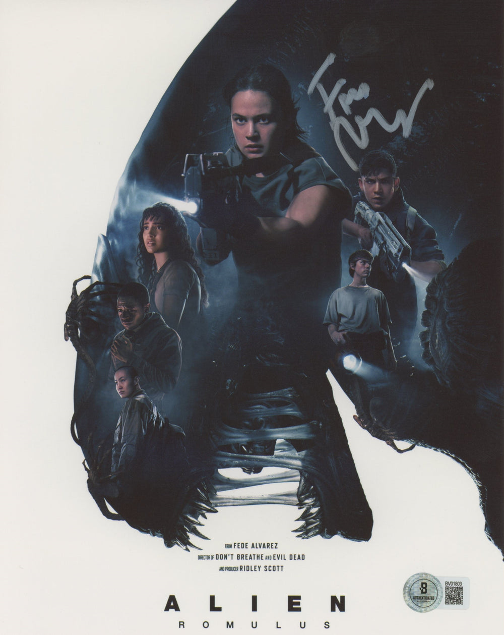Fede Alvarez Alien: Romulus Authentic Signed 8x10 Photo Autographed BAS #BV01803