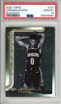 Topps Graded: Jeremiah Fears #207 Blackout (2025) PSA 10