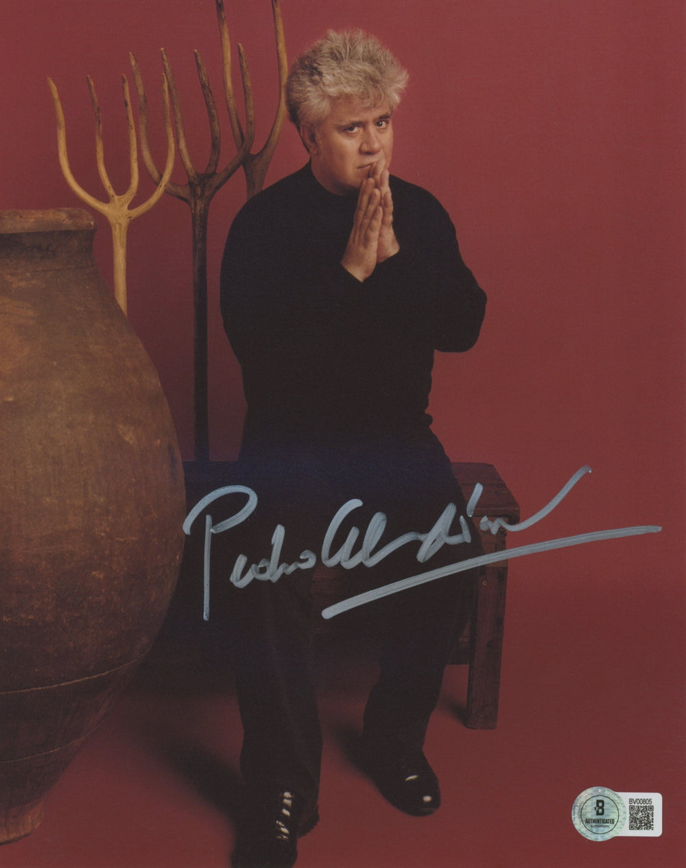 Pedro Almodovar Volver Authentic Signed 8x10 Photo Autographed BAS #BV00805