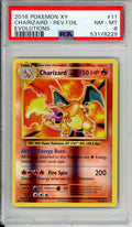Pokemon Graded: Charizard 11/108 XY Evolutions (2016) Reverse Foil PSA 8