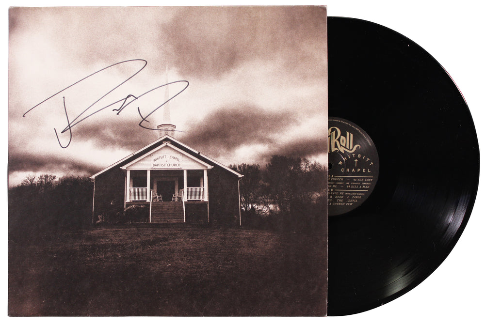 Jelly Roll Authentic Signed Whitsitt Chapel Album Cover W/ Vinyl Autographed BAS