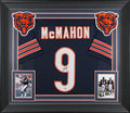Jim McMahon Authentic Signed Navy Pro Style Framed Jersey JSA Witness