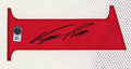 Dominique Wilkins Authentic Signed Cream Pro Style Framed Jersey BAS Witnessed