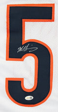 Mike Singletary Authentic Signed White Pro Style Jersey Autographed JSA Witness