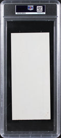 George Harrison The Beatles Signed 3.5x8 1972 Apple Corporation Auto 10 PSA Slab
