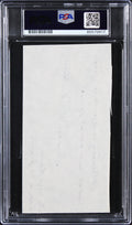 Susan B. Anthony "moral and social power" Signed 2.75x5.5 Cut Auto 10! PSA Slab