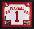Ricky Pearsall Authentic Signed White Pro Style Framed Jersey BAS Witnessed