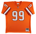 Buccaneers Warren Sapp "3x Insc" Signed Orange M&N TB Jersey BAS Witnessed