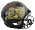 Buccaneers Mike Evans Signed STS IV Full Size Speed Proline Helmet BAS Witnessed