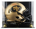 49ers Frank Gore Signed Rave Full Size Speed Rep Helmet W/ Case BAS Witnessed
