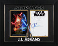 J.J. Abrams Signed & Framed Star Wars The Force Awakens Script Cover Photo PSA